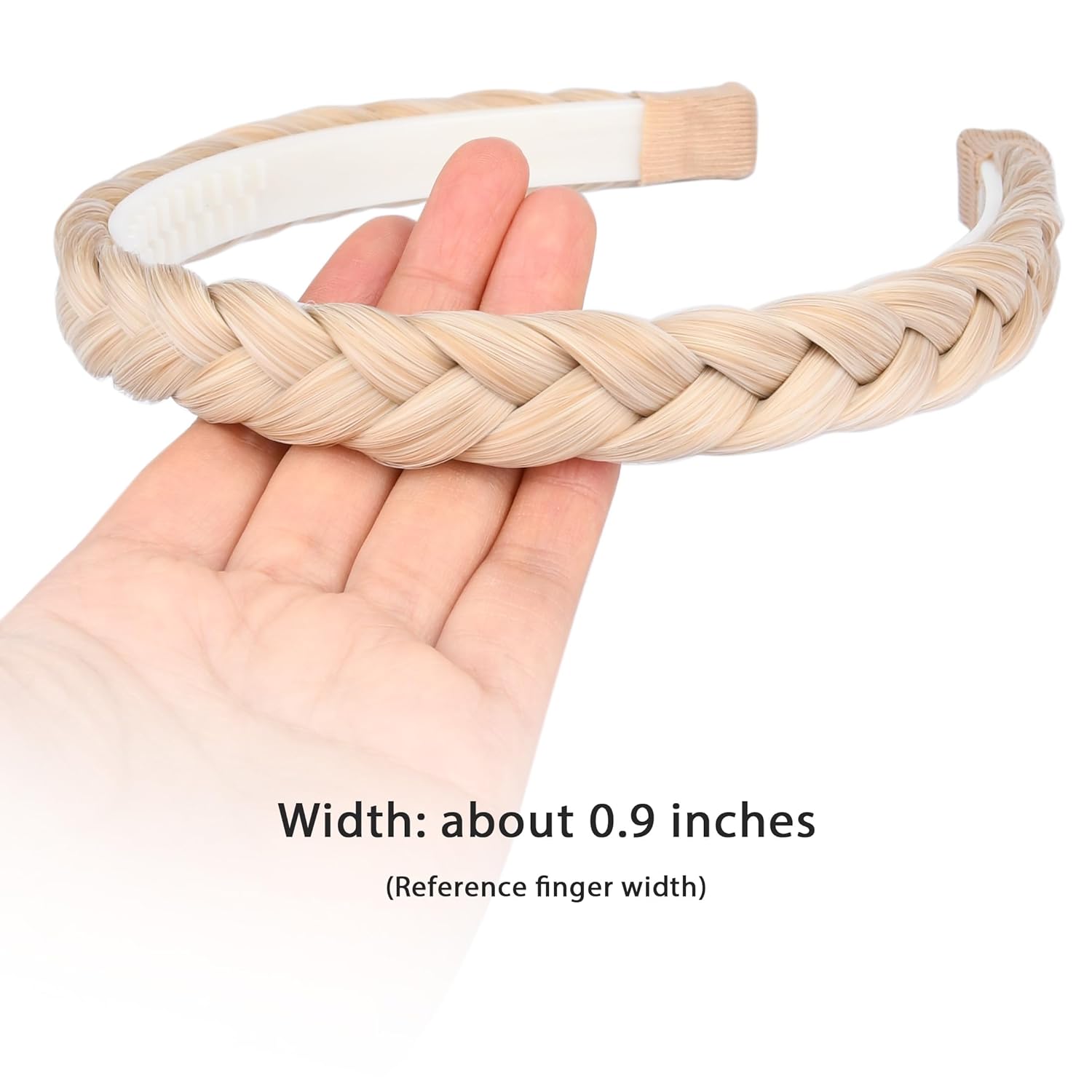 Braided Headband With Teeth Braids