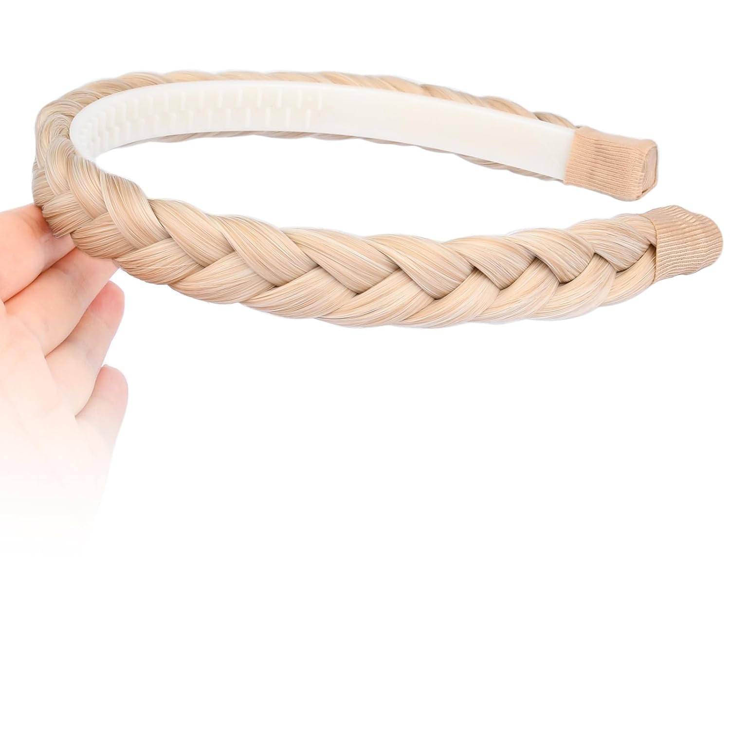 Braided Headband With Teeth Braids