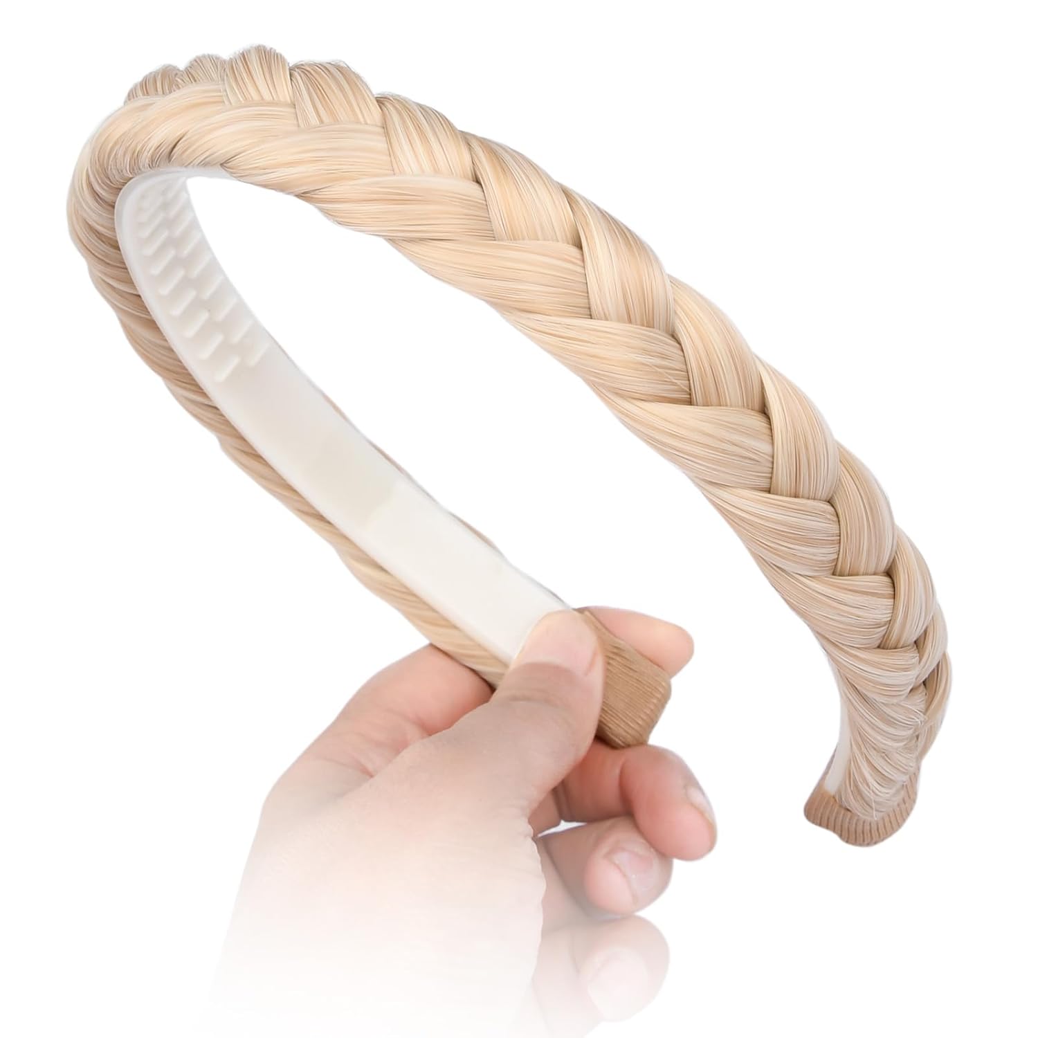 Braided Headband With Teeth Braids