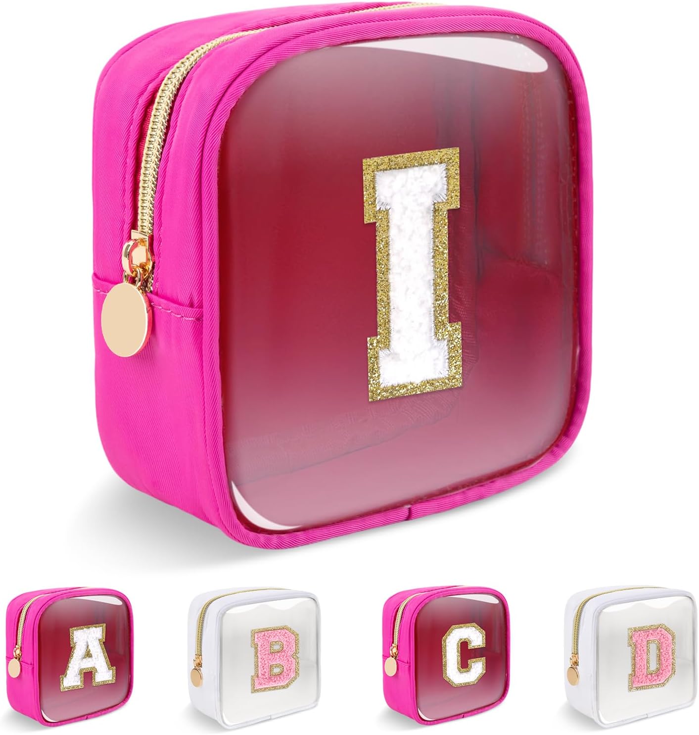 Personalized Initial Letter Clear Preppy