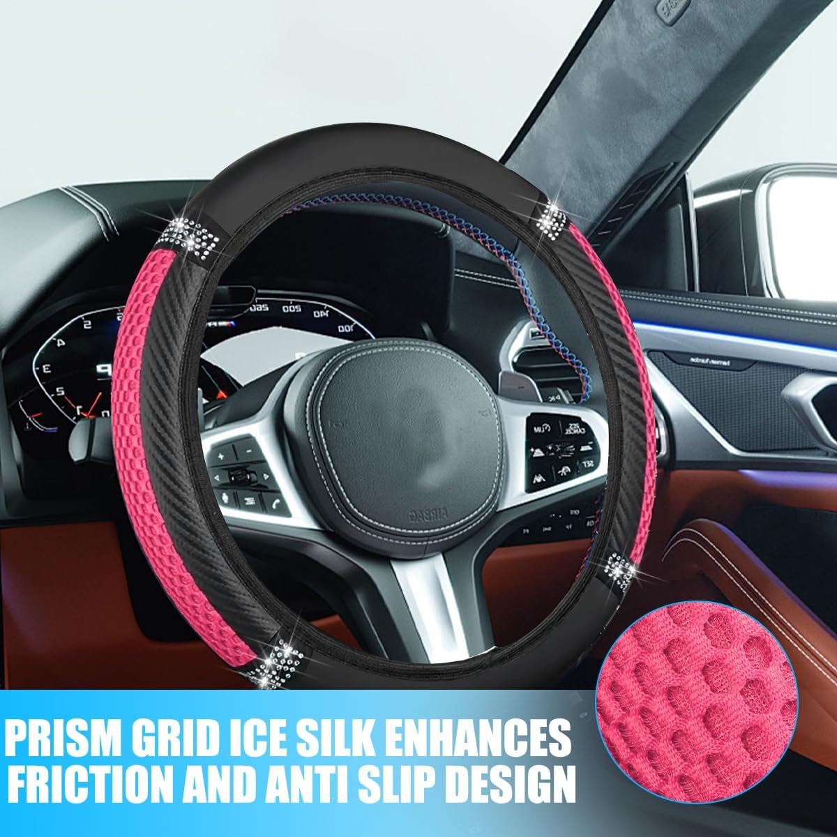 Bling Car Steering Wheel Cover