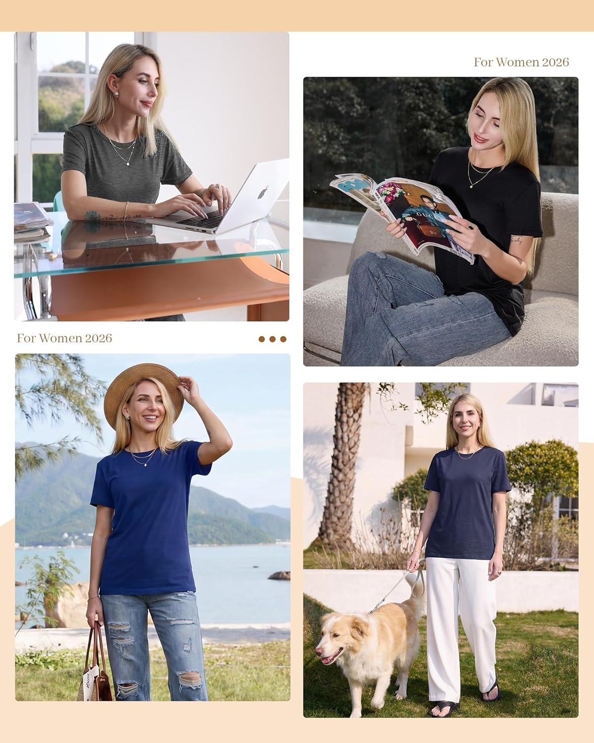 TNNZEET Tshirts for Women