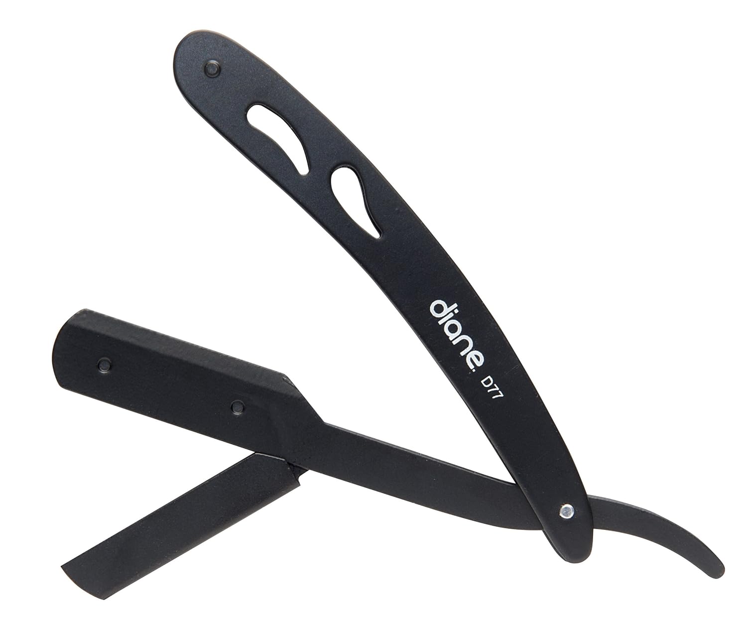 Diane Professional Straight Edge Shaving Razor, Black, 0.15 lb - Image 3