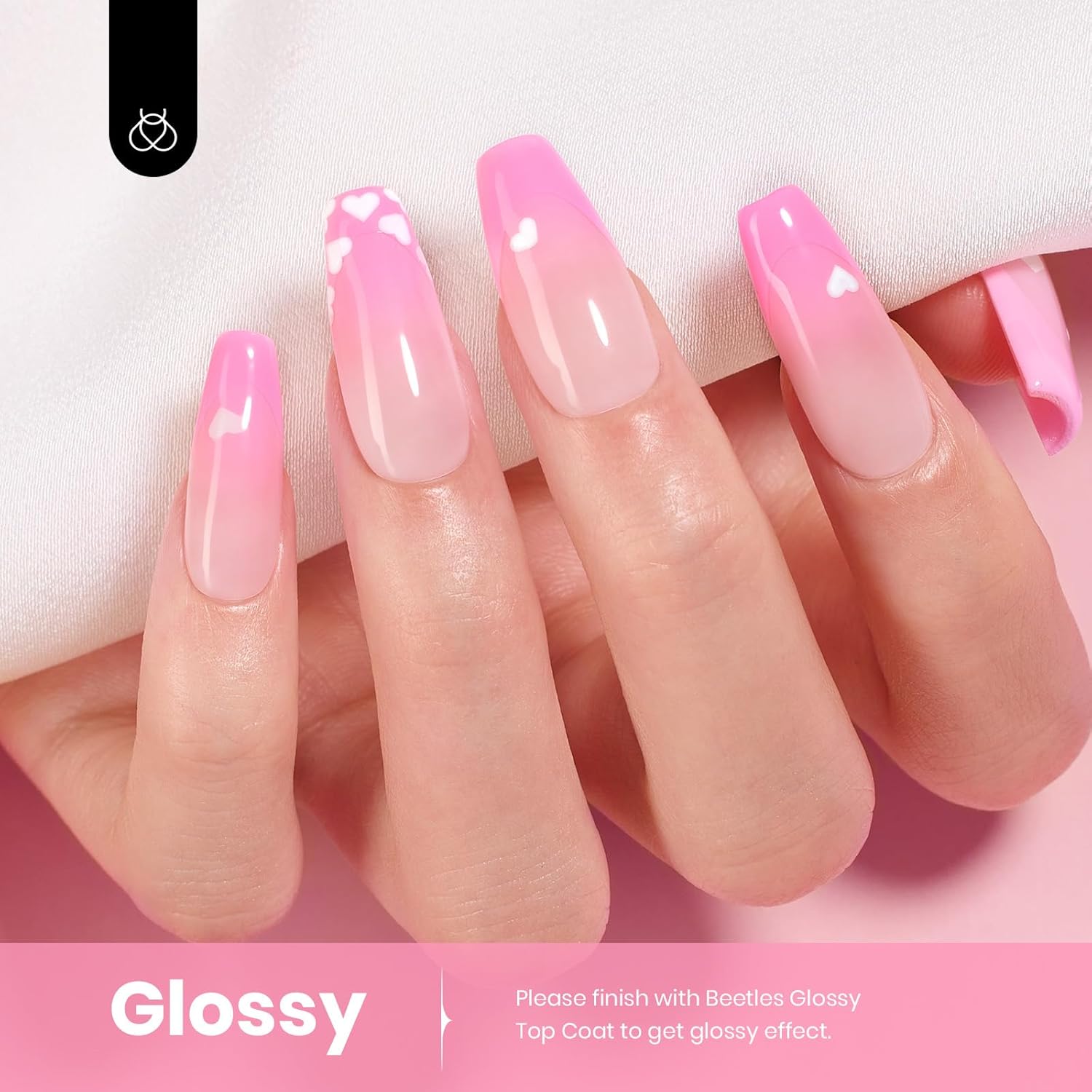 Beetles Pink Gel Polish