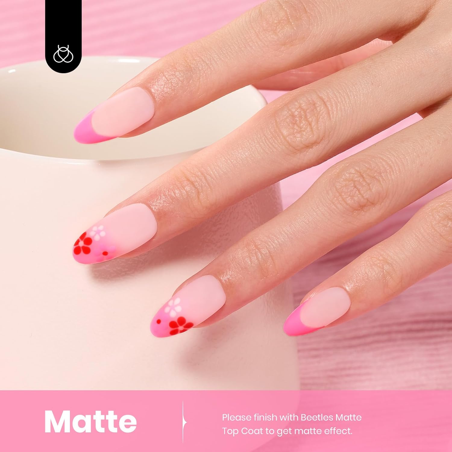 Beetles Pink Gel Polish