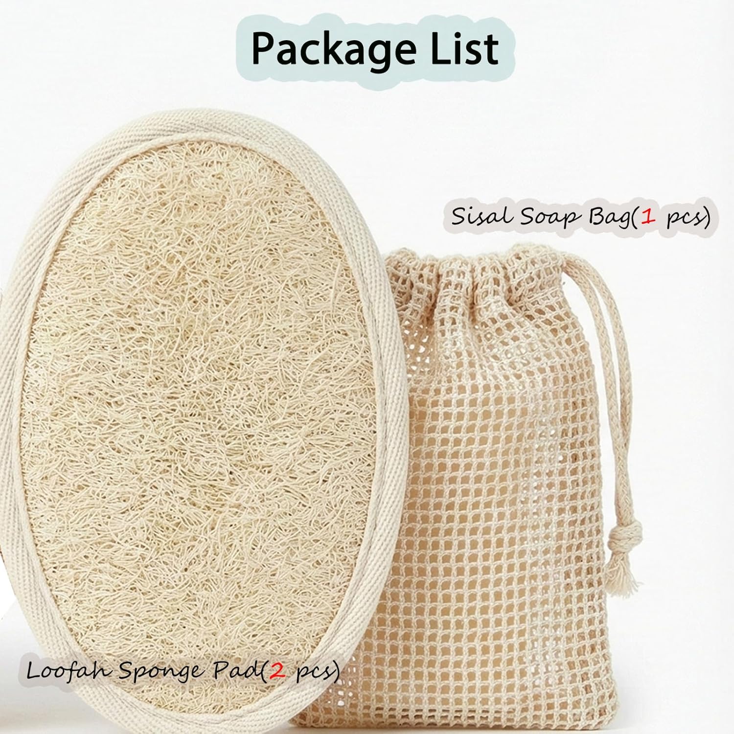 Natural Loofah Back Scrubber