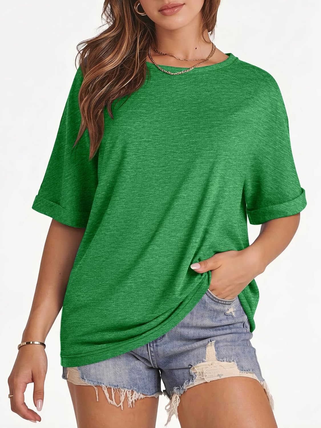 ATHMILE Womens Oversized T Shirts