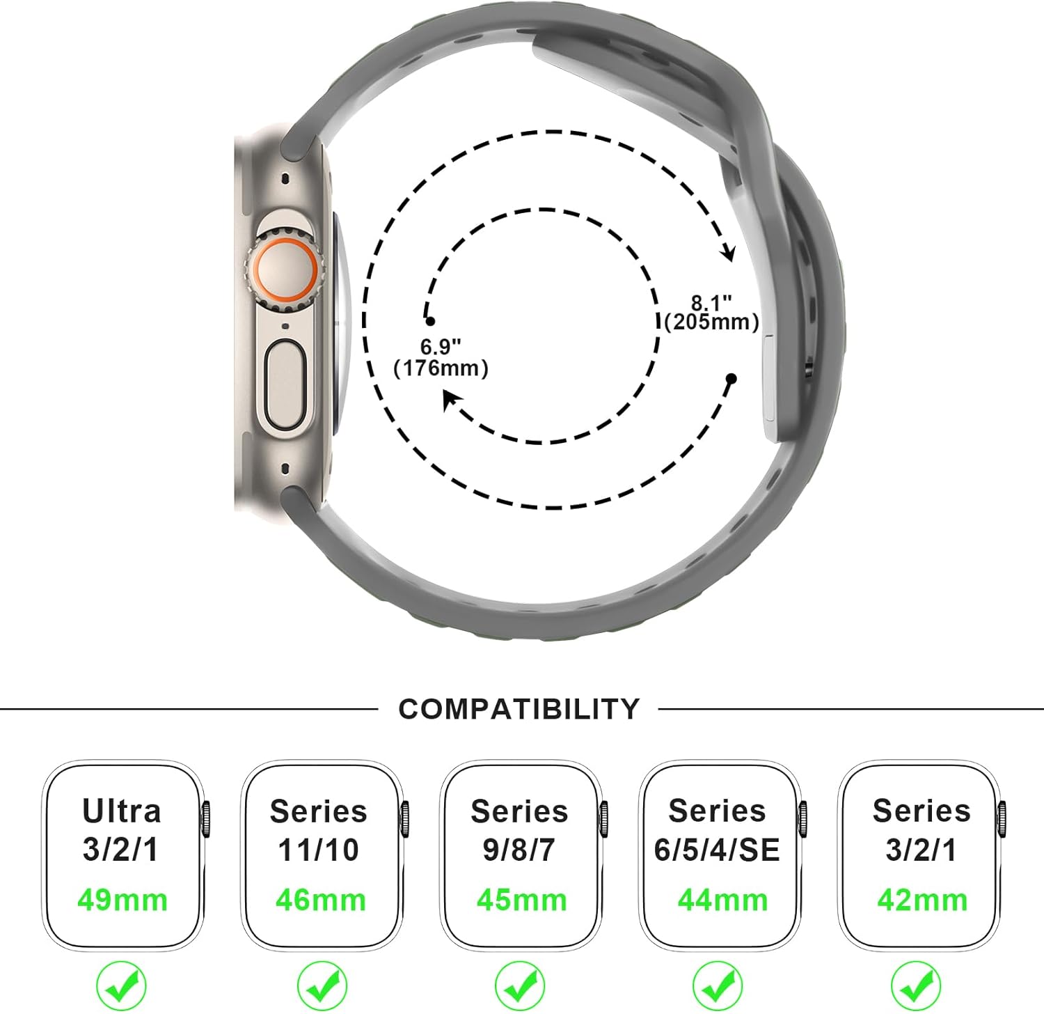 Anlinser Bands Compatible with Apple