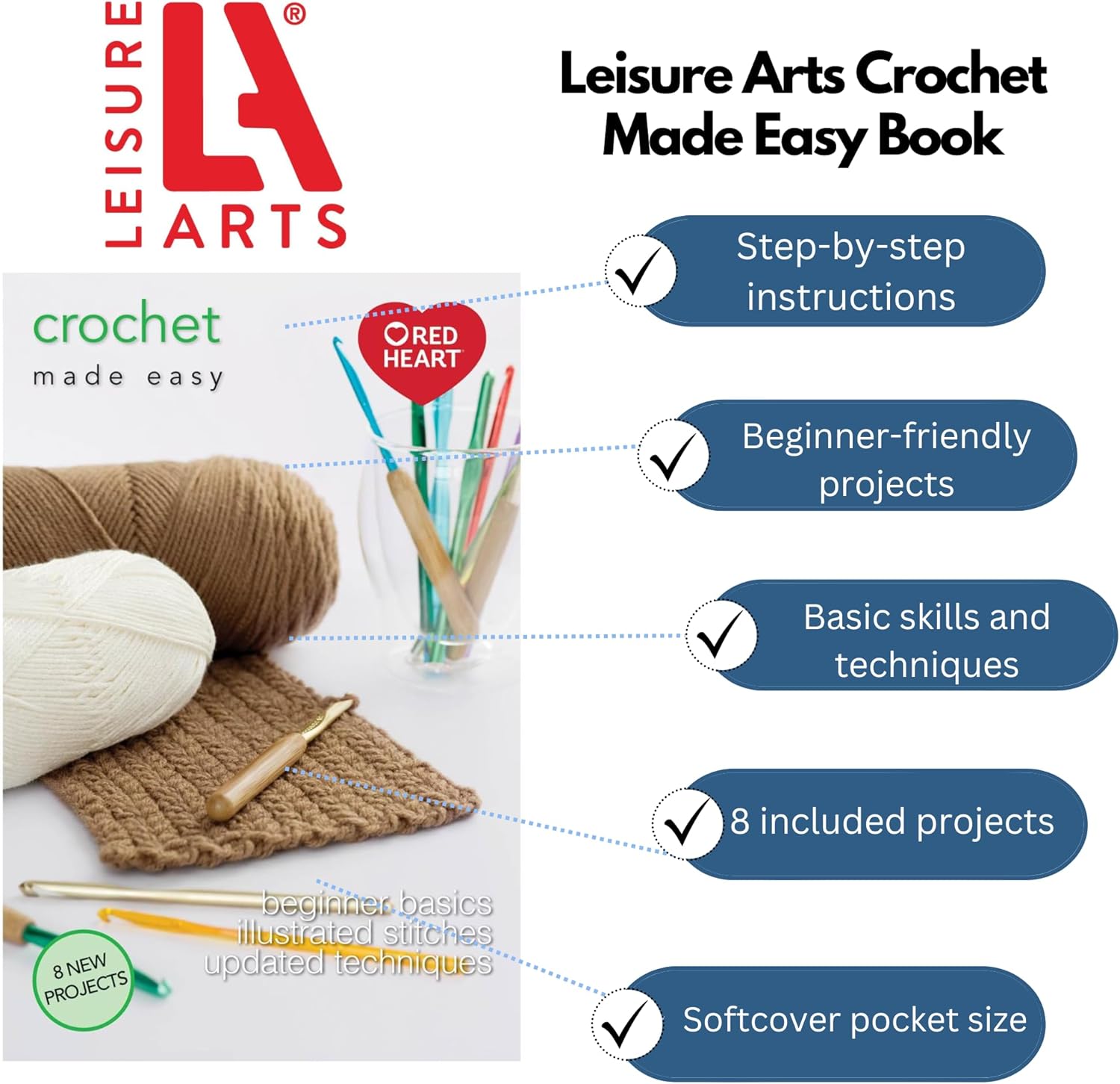 Coats Crochet Coats and Clark Books, Crochet, Made Easy - Image 2