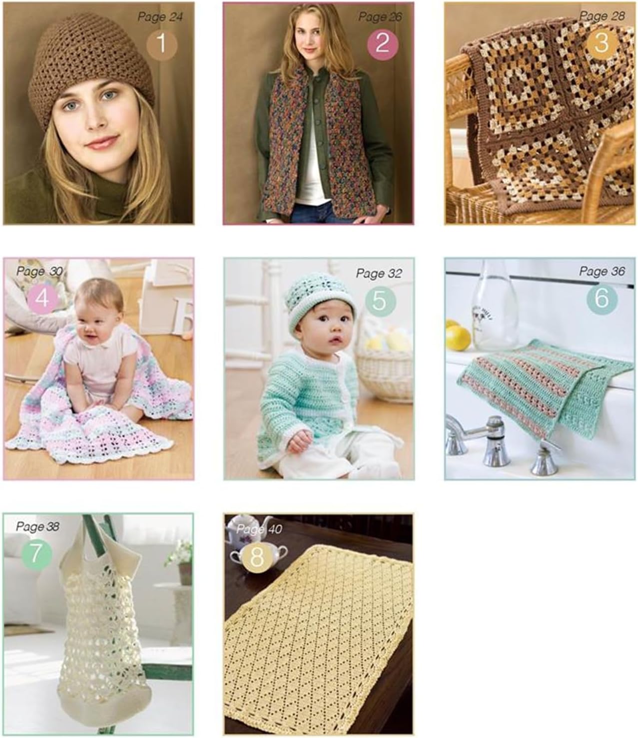 Coats Crochet Coats and Clark Books, Crochet, Made Easy - Image 7