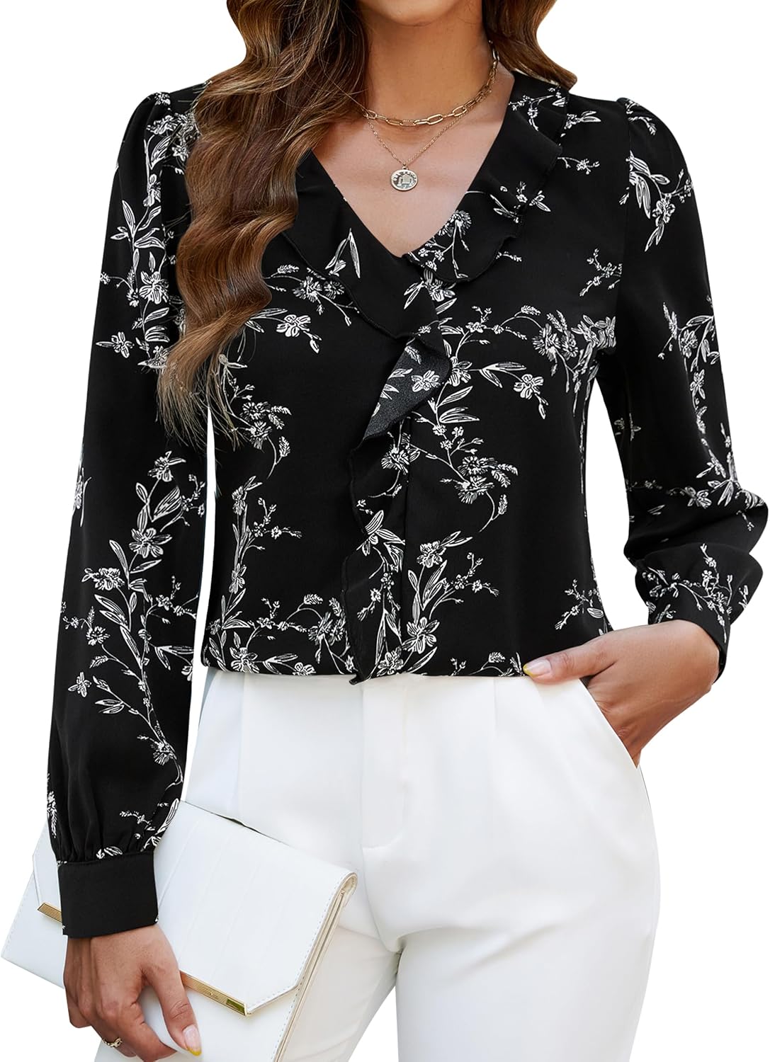 Blooming Jelly Womens Dressy Casual