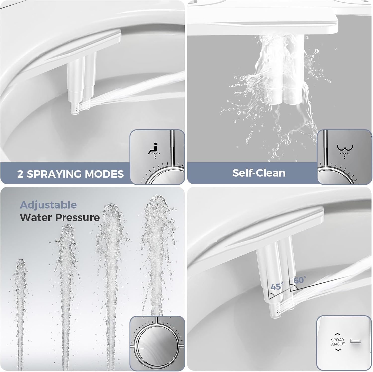 Upgrade Bidet Attachment for Toilet