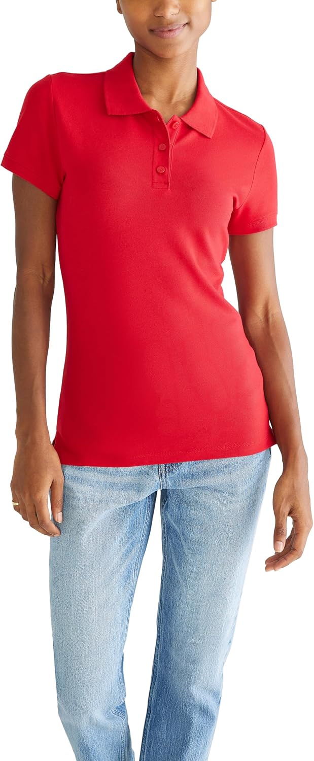 Aeropostale Women's Aero Uniform Polo Short Sleeve