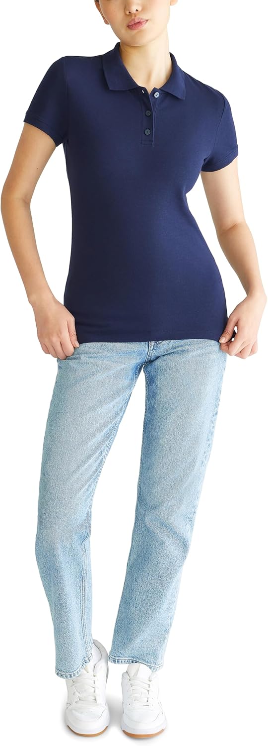 Aeropostale Women's Aero Uniform Polo Short Sleeve - Image 4