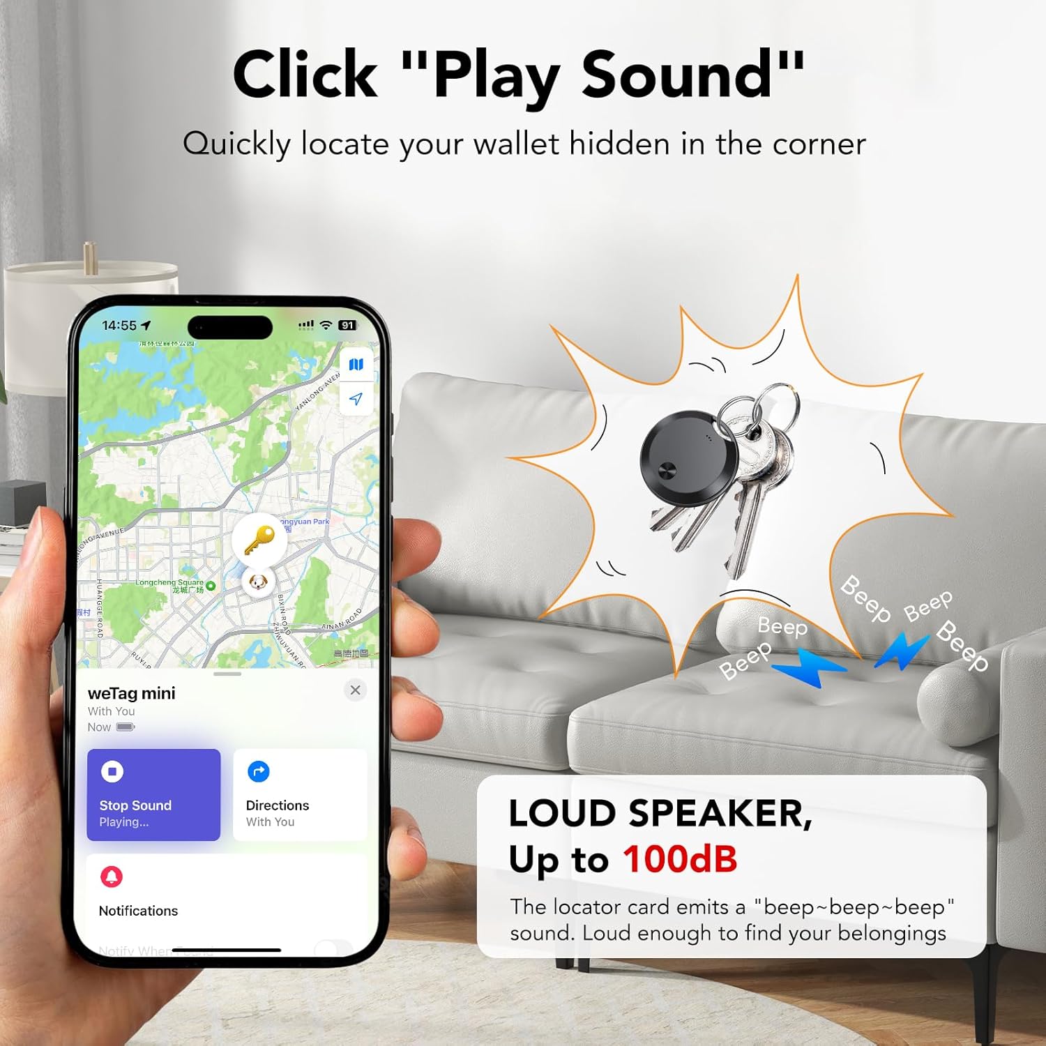 Air Tracker Tags-4 Pack: Smart
