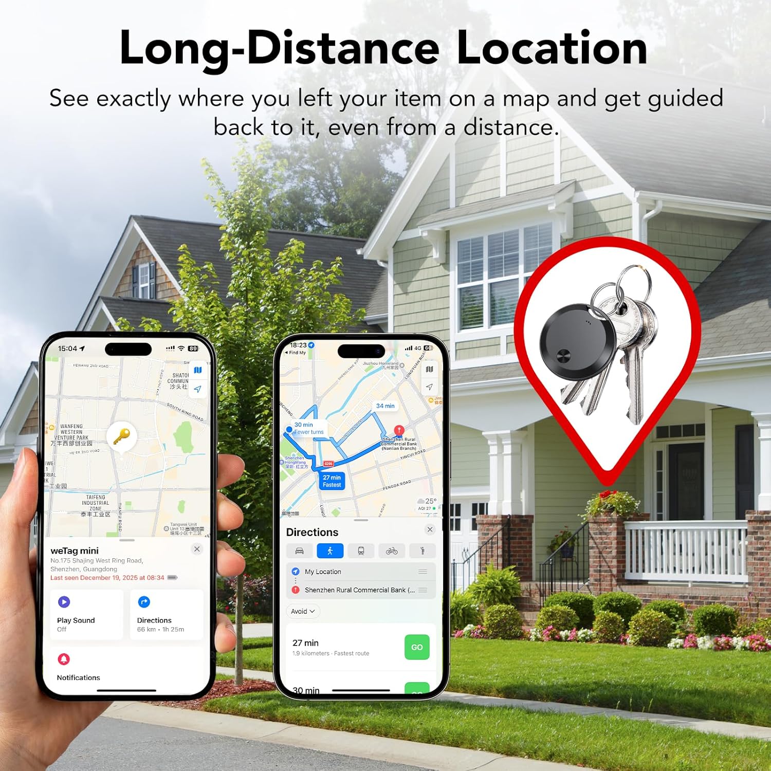 Air Tracker Tags-4 Pack: Smart