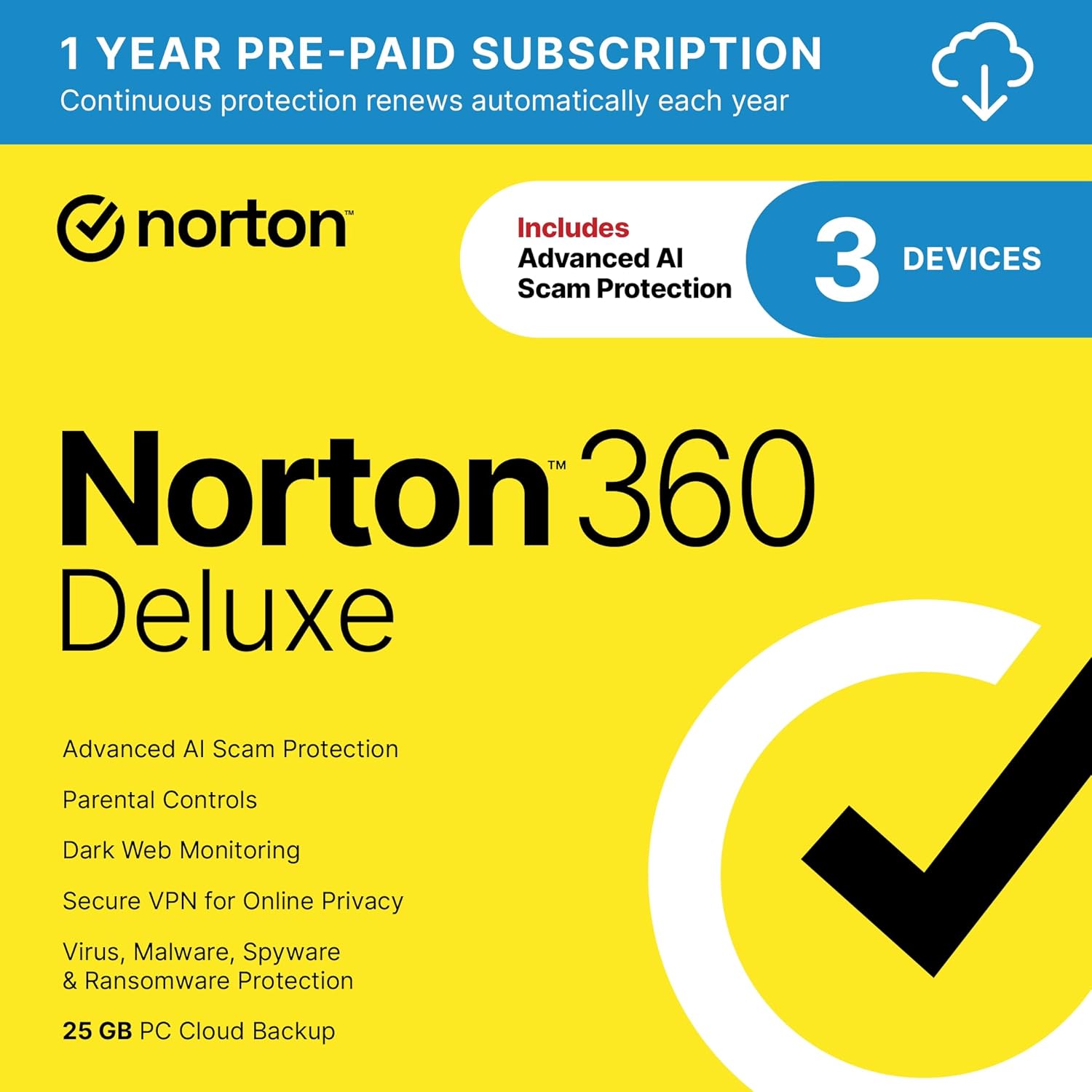 Norton 360 Deluxe, Antivirus software