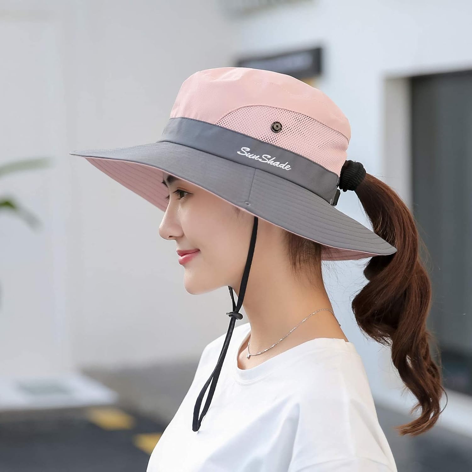 ZOORON Women's Ponytail Safari Sun