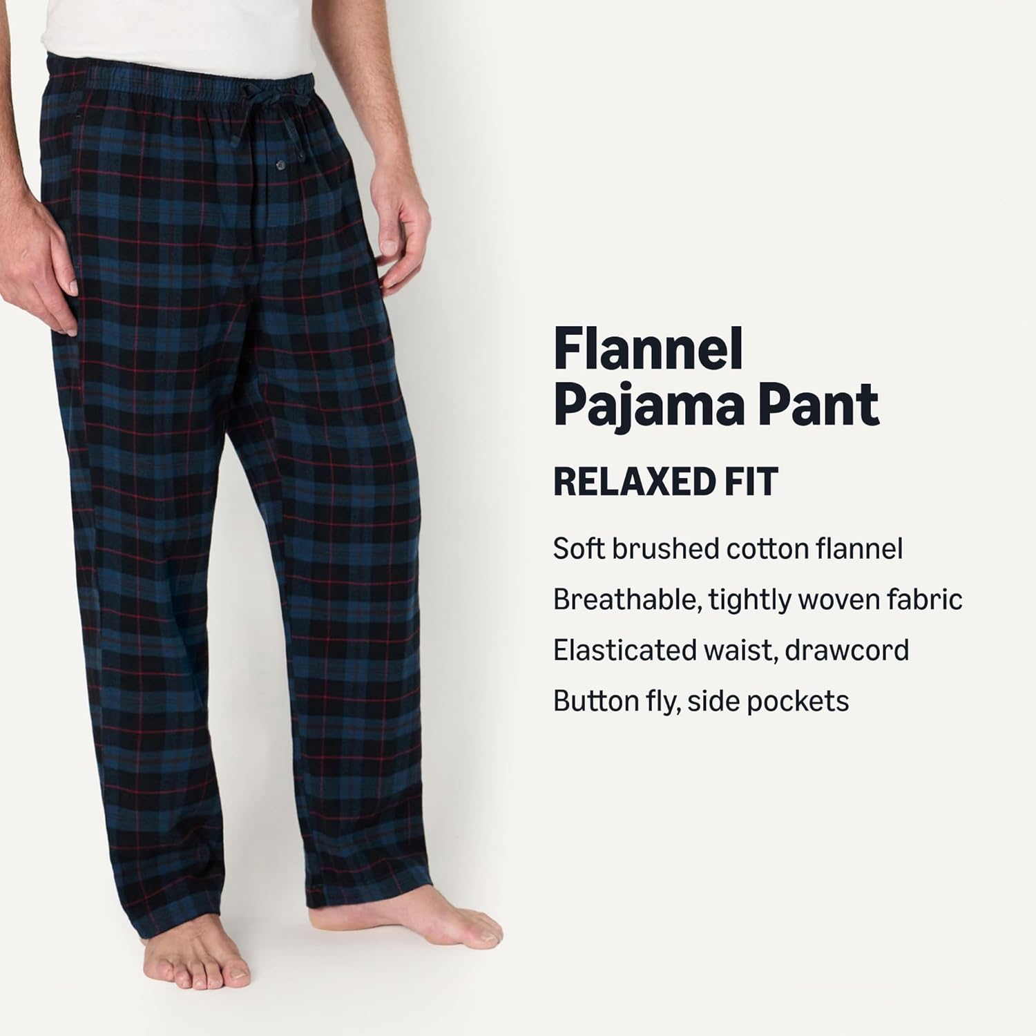 Amazon Essentials Men's Breathable Flannel