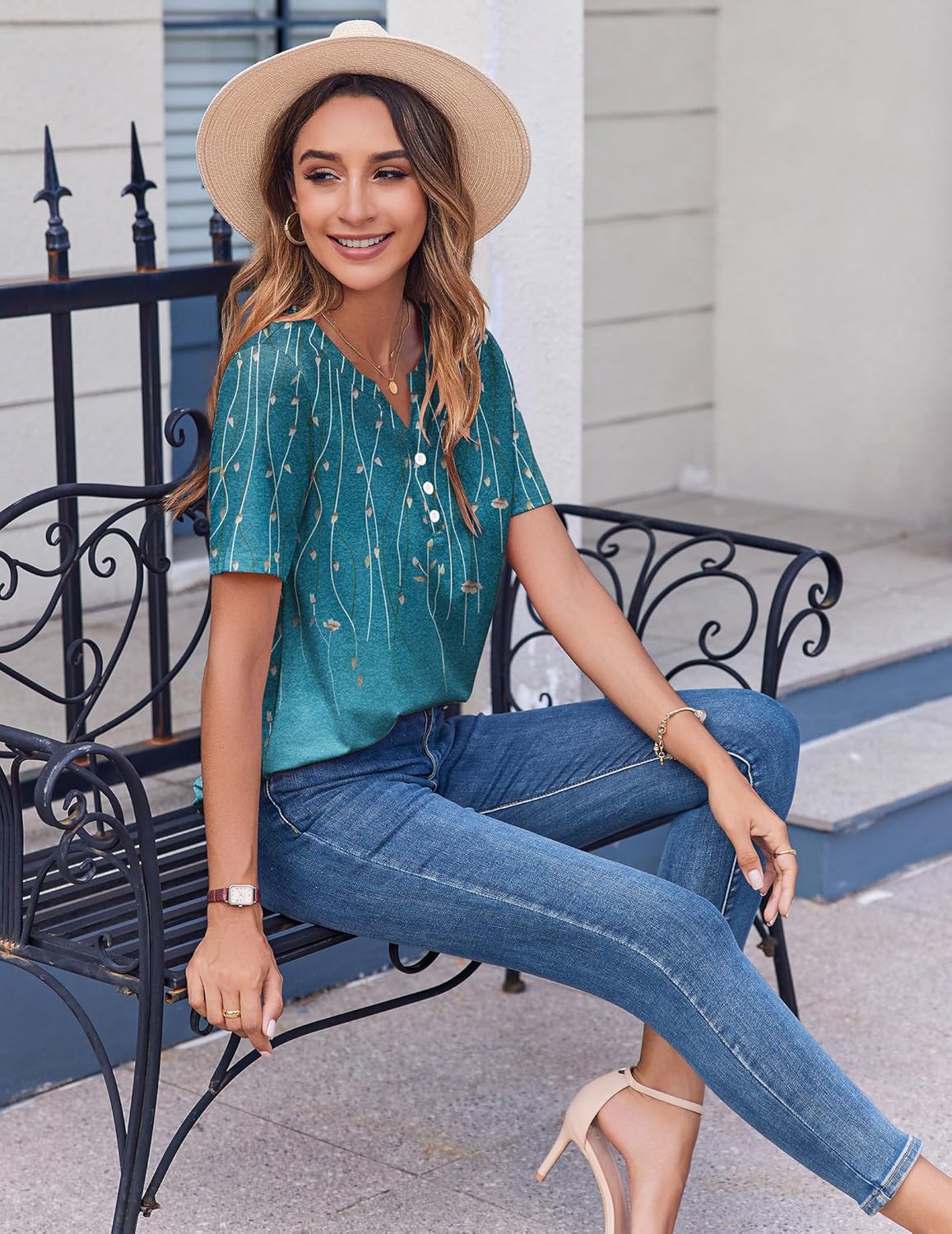 Zeagoo Womens Summer Tops Casual