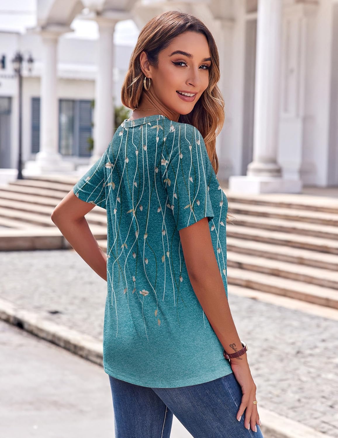 Zeagoo Womens Summer Tops Casual