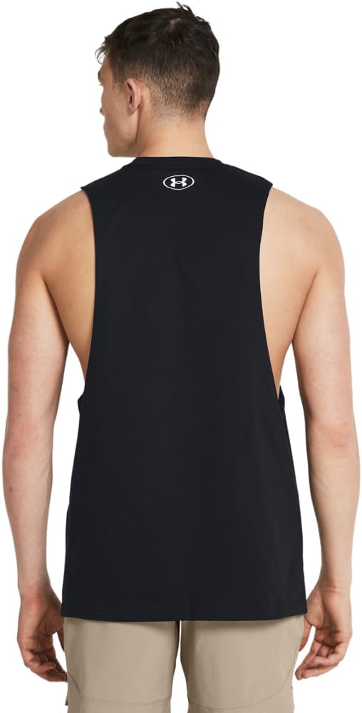 Under Armour Men's Project Rock Payoff Graphic Sleeveless T Shirt - Image 2