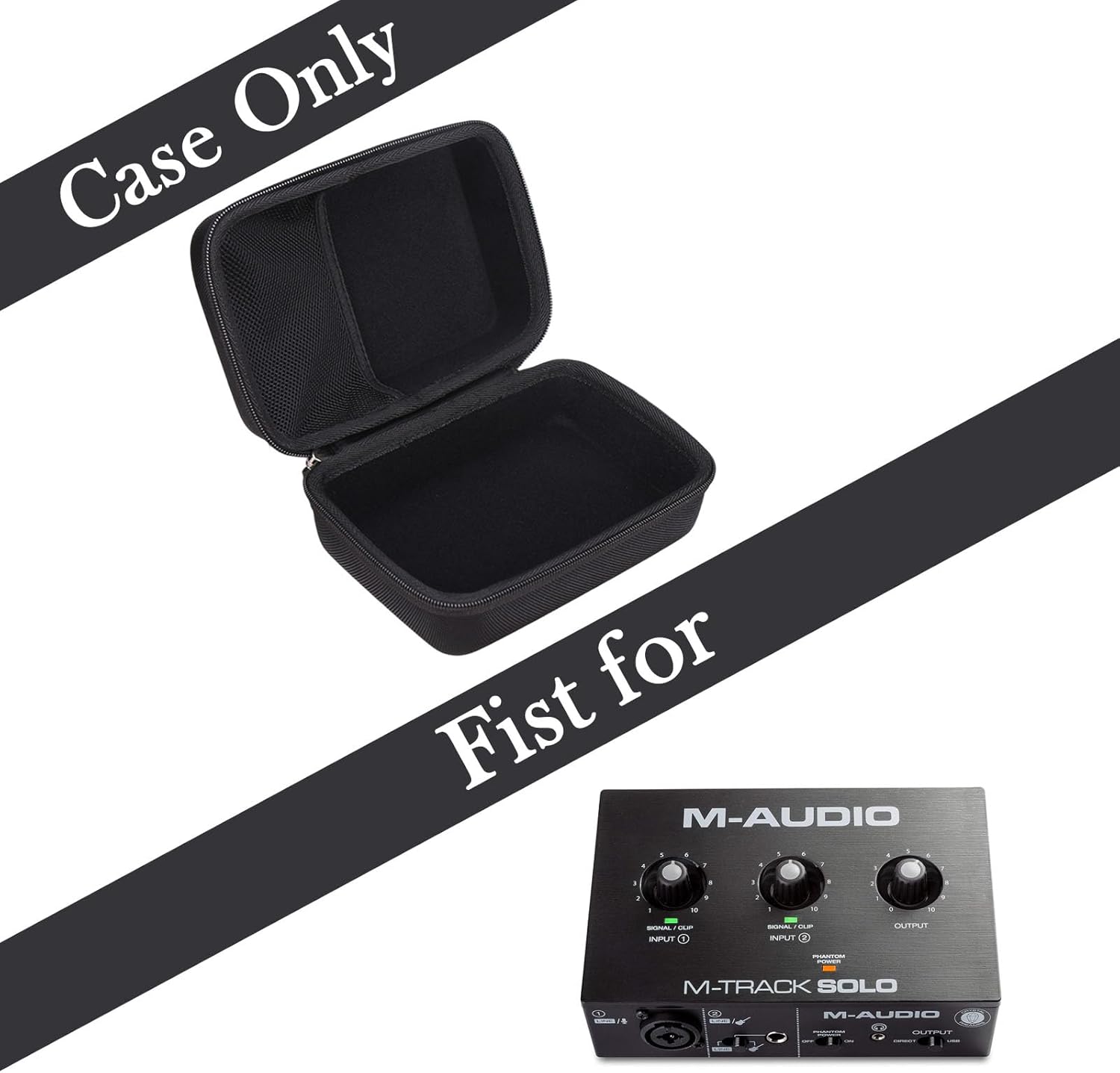 Case for M-Audio M-Track Solo