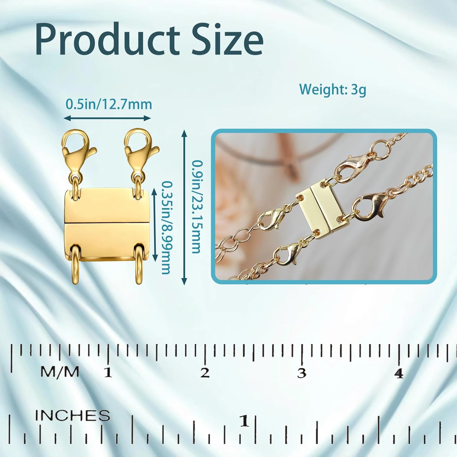 Layering Necklace Clasp Bracelet Layering
