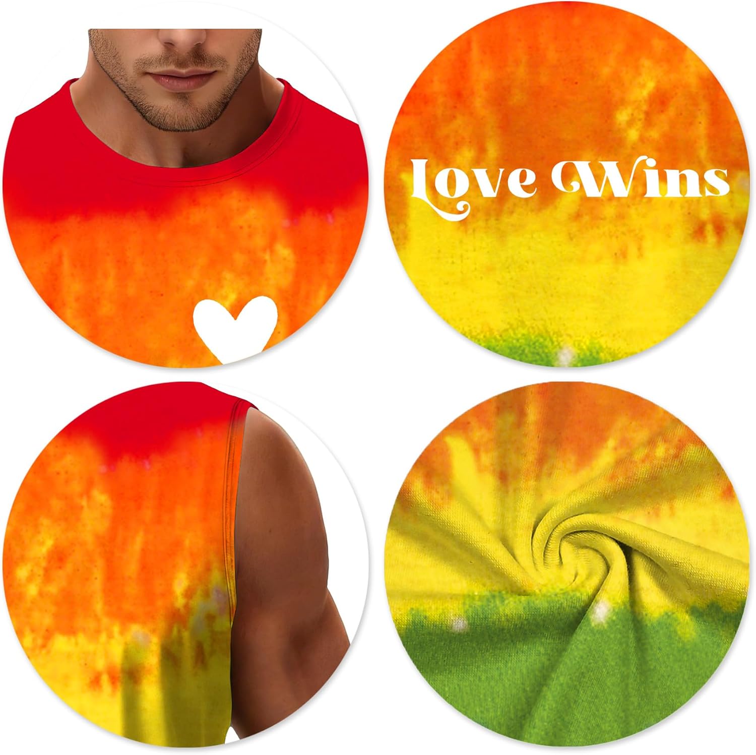 Mens Pride Tank Top: Gay