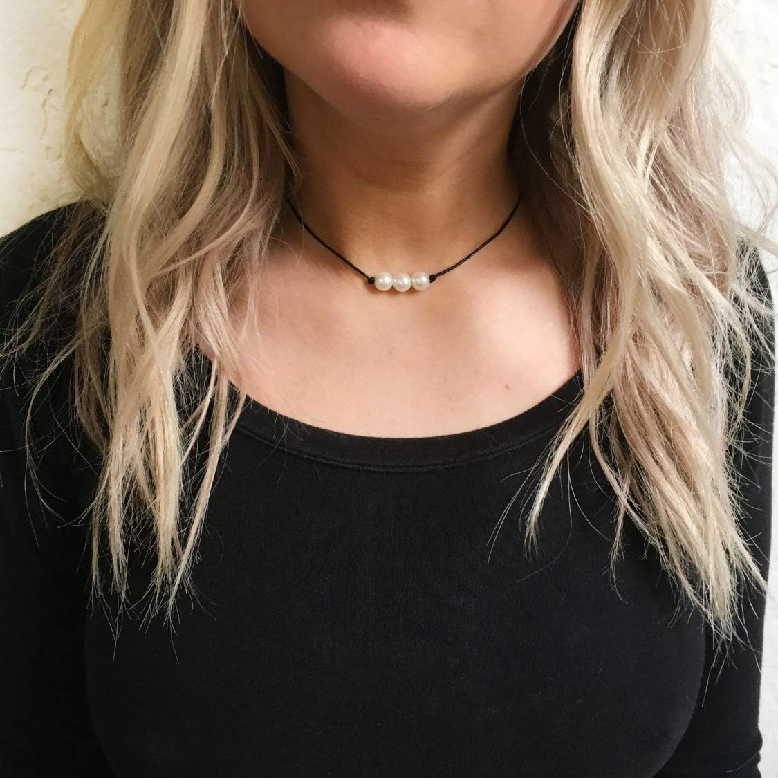 Small Bead Choker Necklace