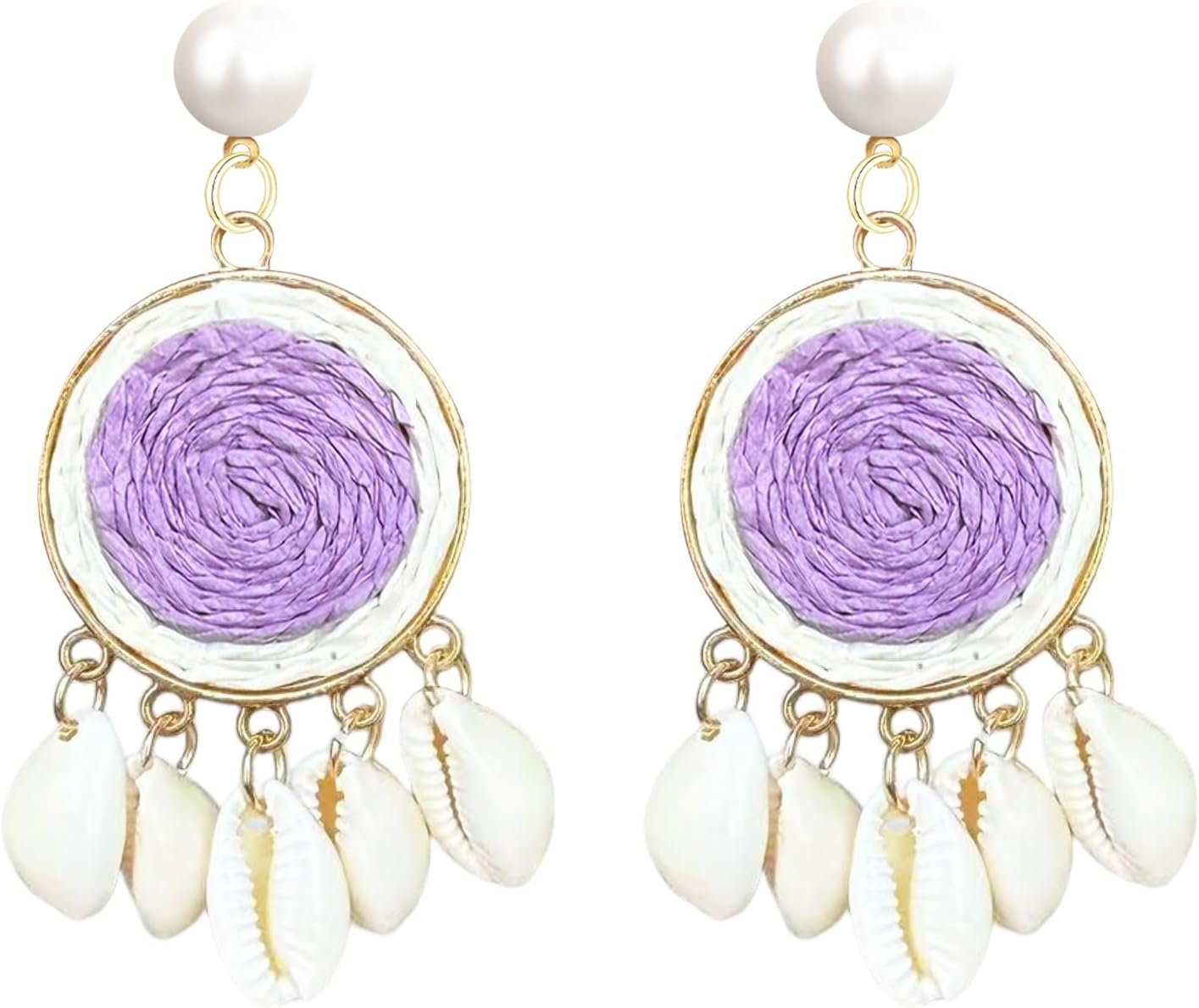YUNXI Bohemian Shell Earrings