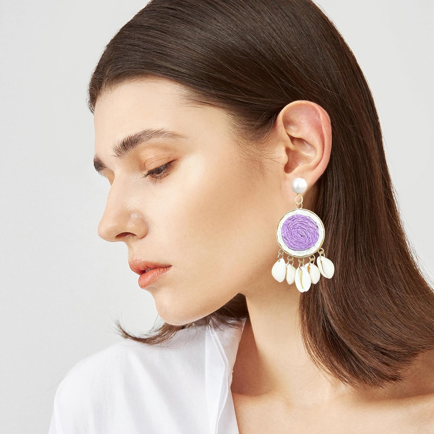YUNXI Bohemian Shell Earrings