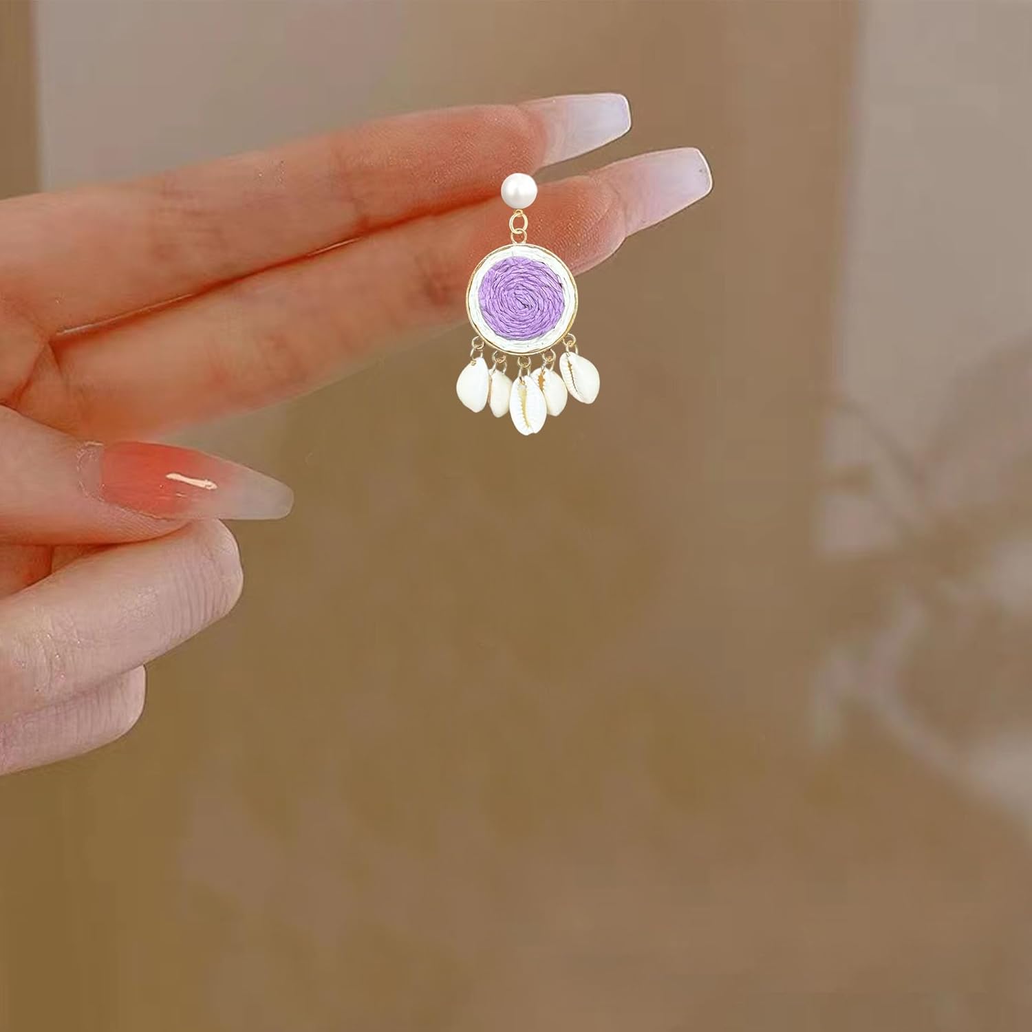 YUNXI Bohemian Shell Earrings