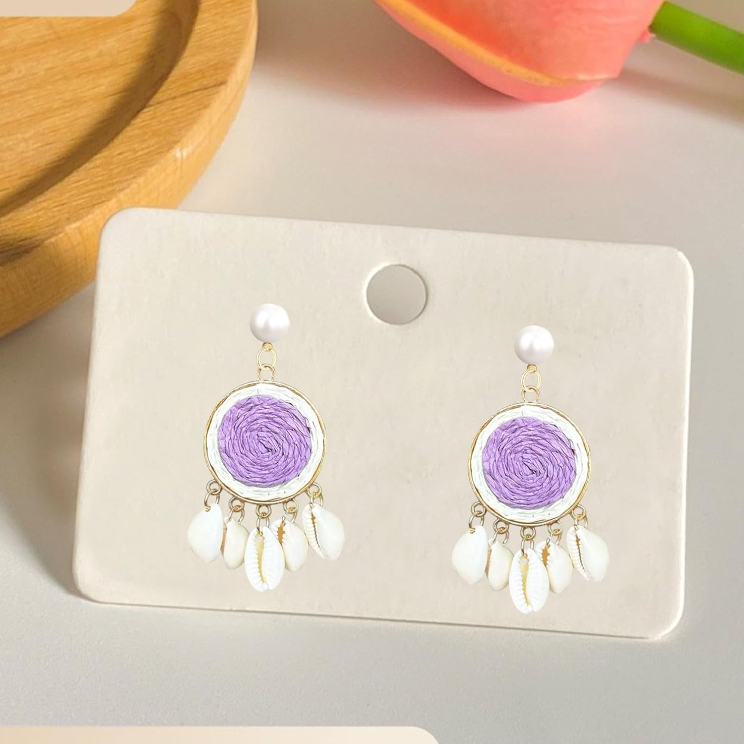 YUNXI Bohemian Shell Earrings