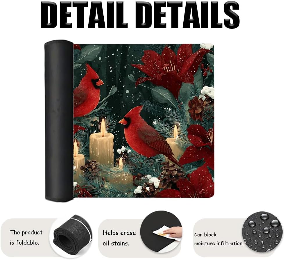 Christmas Tree Rubber Stove Mat