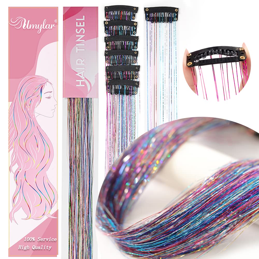 Hair Tinsel Pack of 12