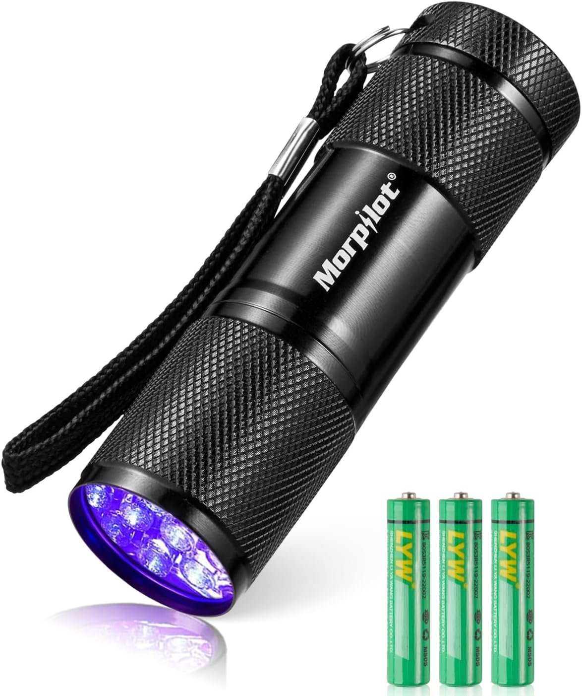 Morpilot Black Light Flashlight Mini