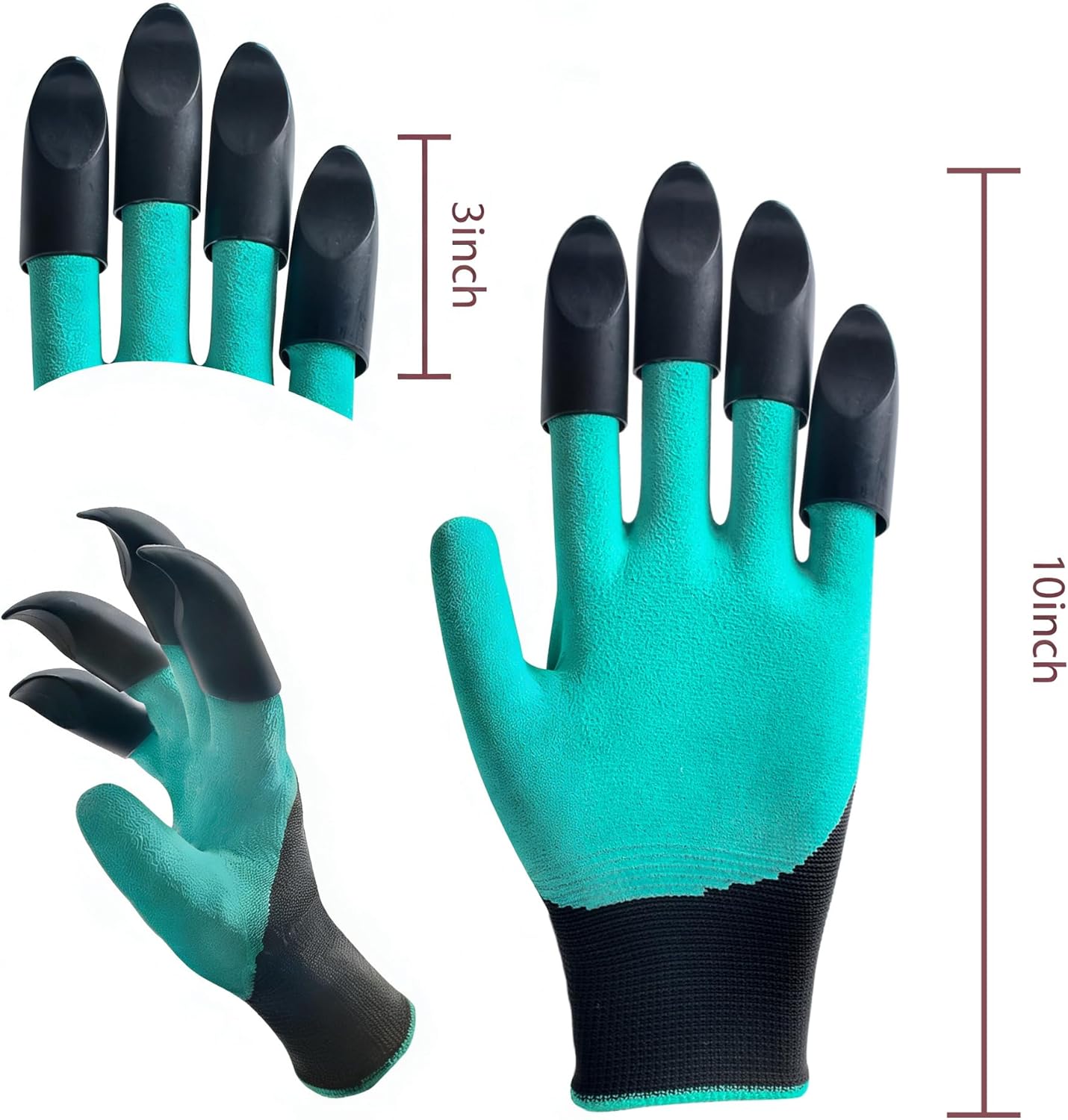 Gardening Gloves with Claw,Planting Waterproof