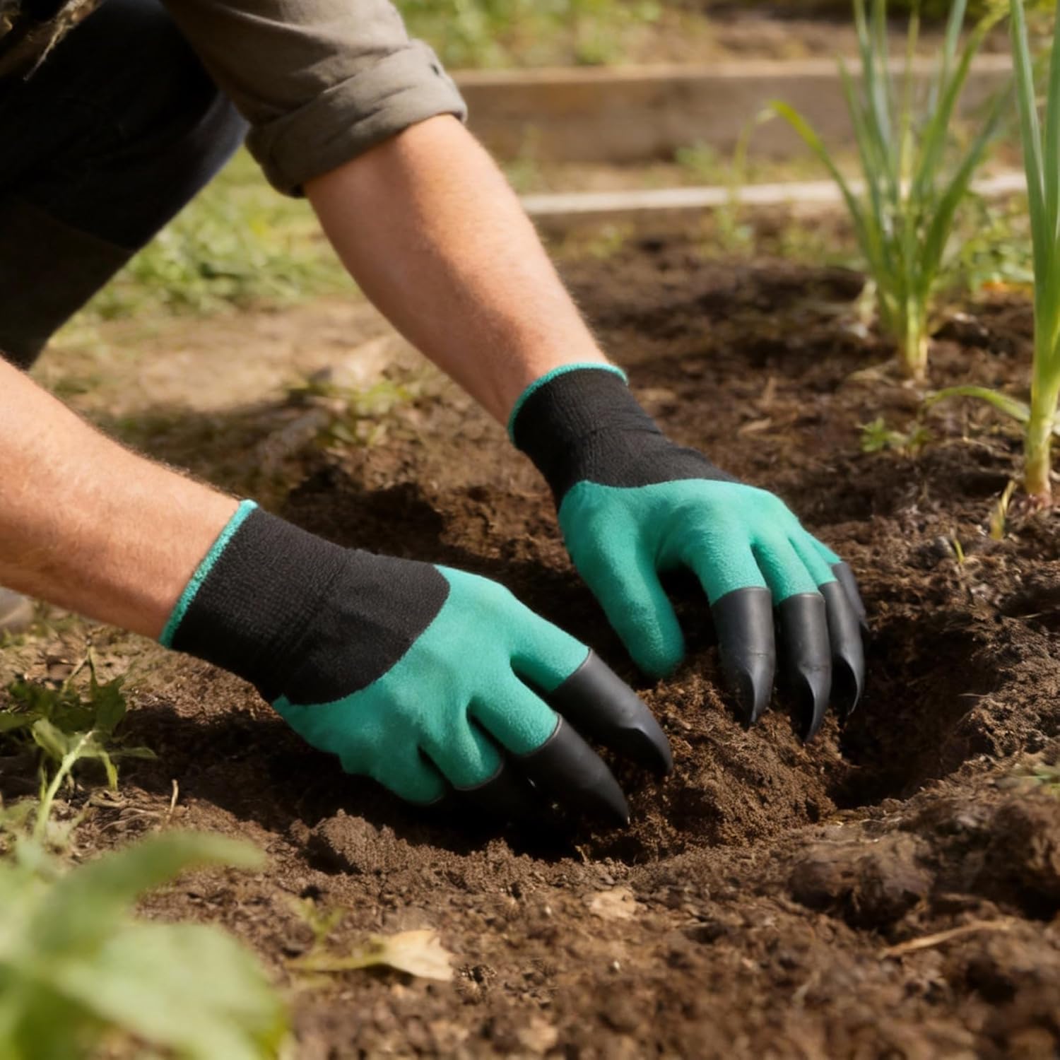 Gardening Gloves with Claw,Planting Waterproof