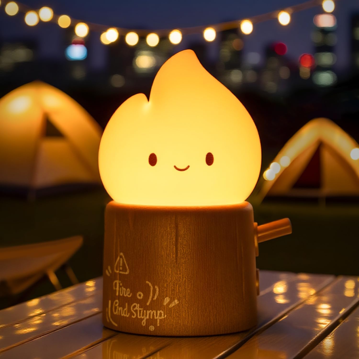 WANIDEA Flameless Candles Lamp, Cute