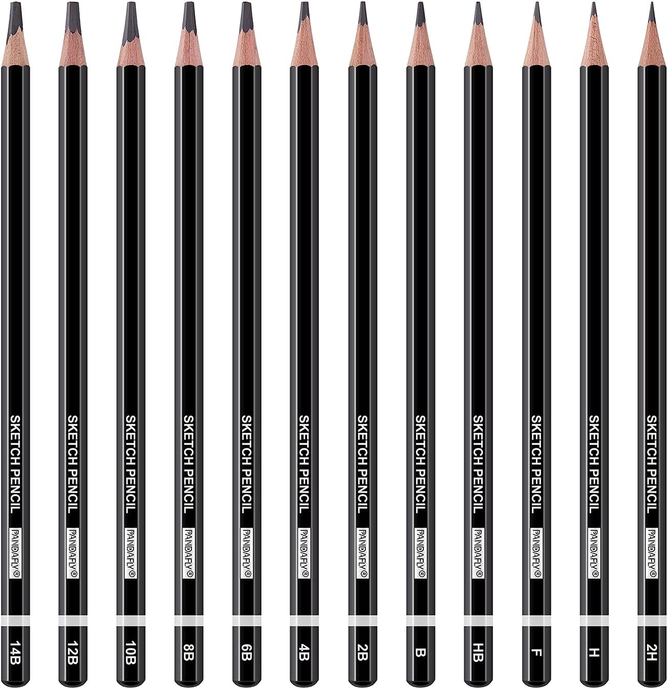 PANDAFLY 12 Pieces Professional Drawing