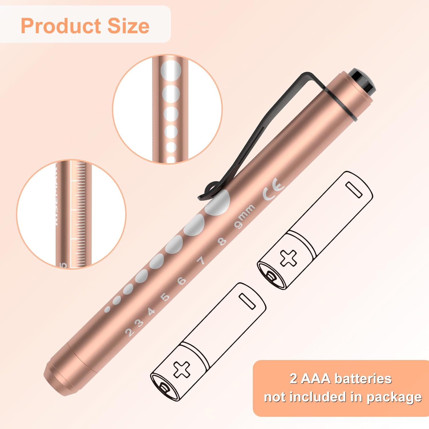 RISEMART Pen Lights for Nurses