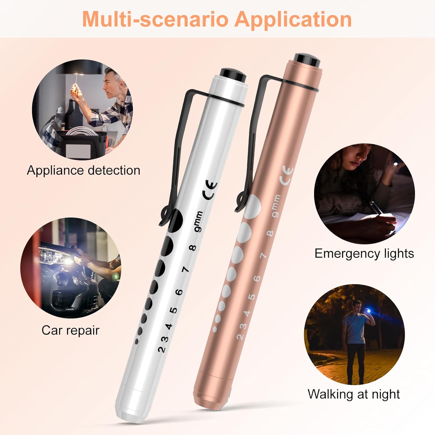 RISEMART Pen Lights for Nurses