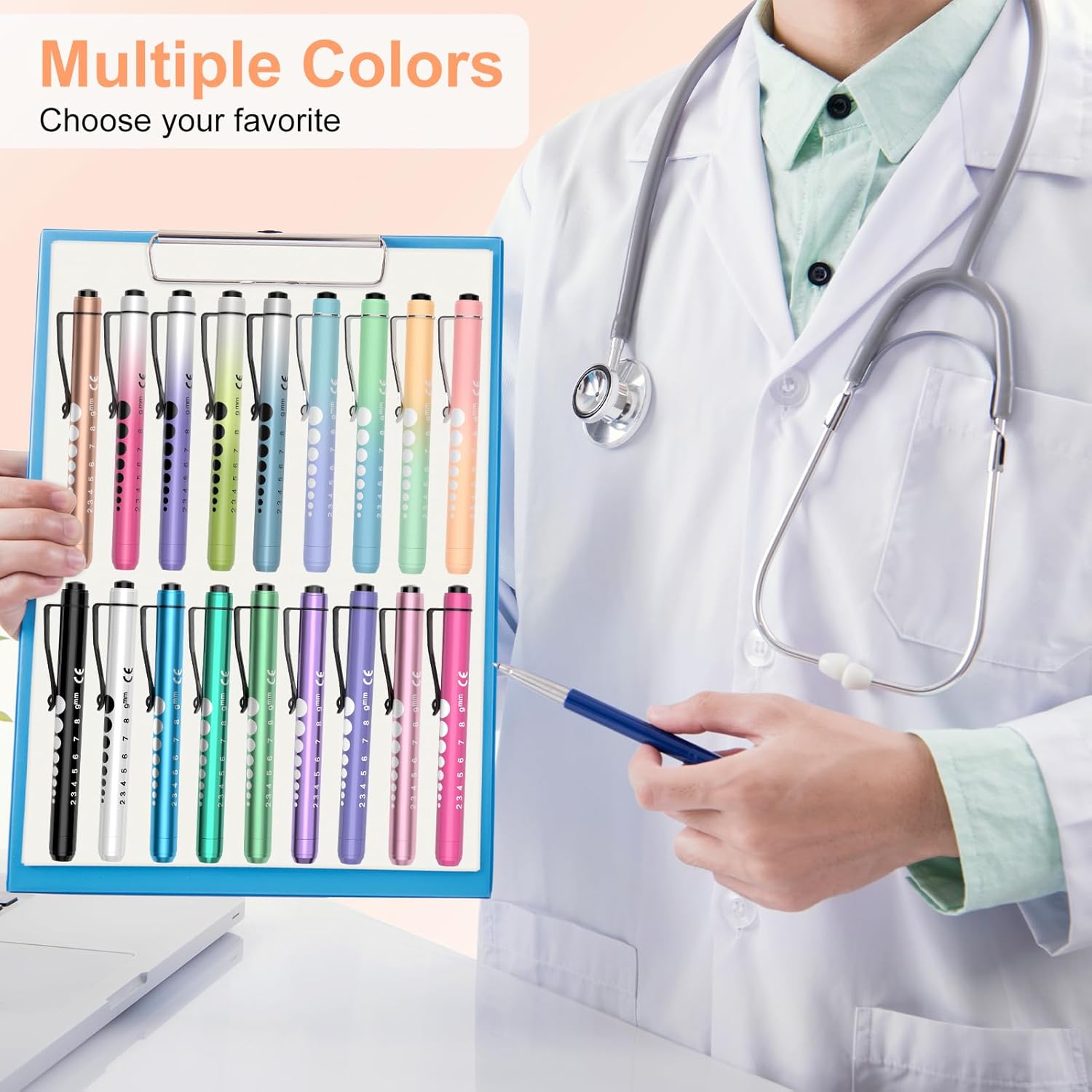 RISEMART Pen Lights for Nurses