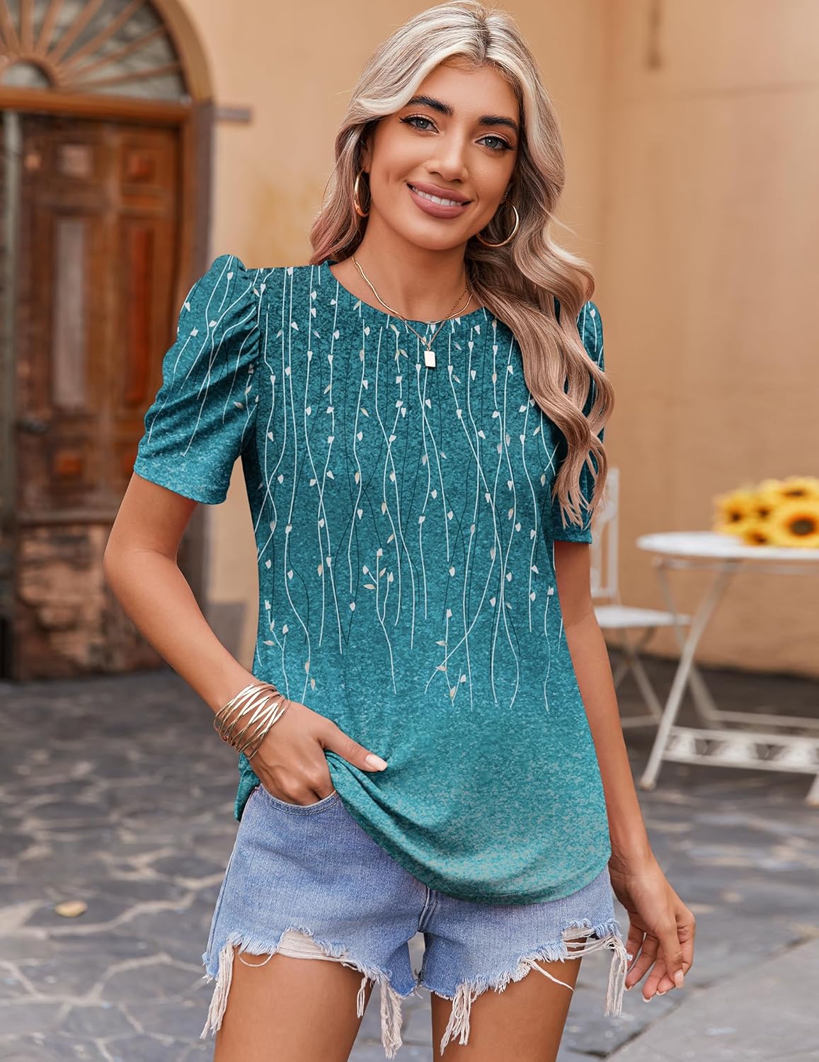 Zeagoo Blouse for Women Dressy