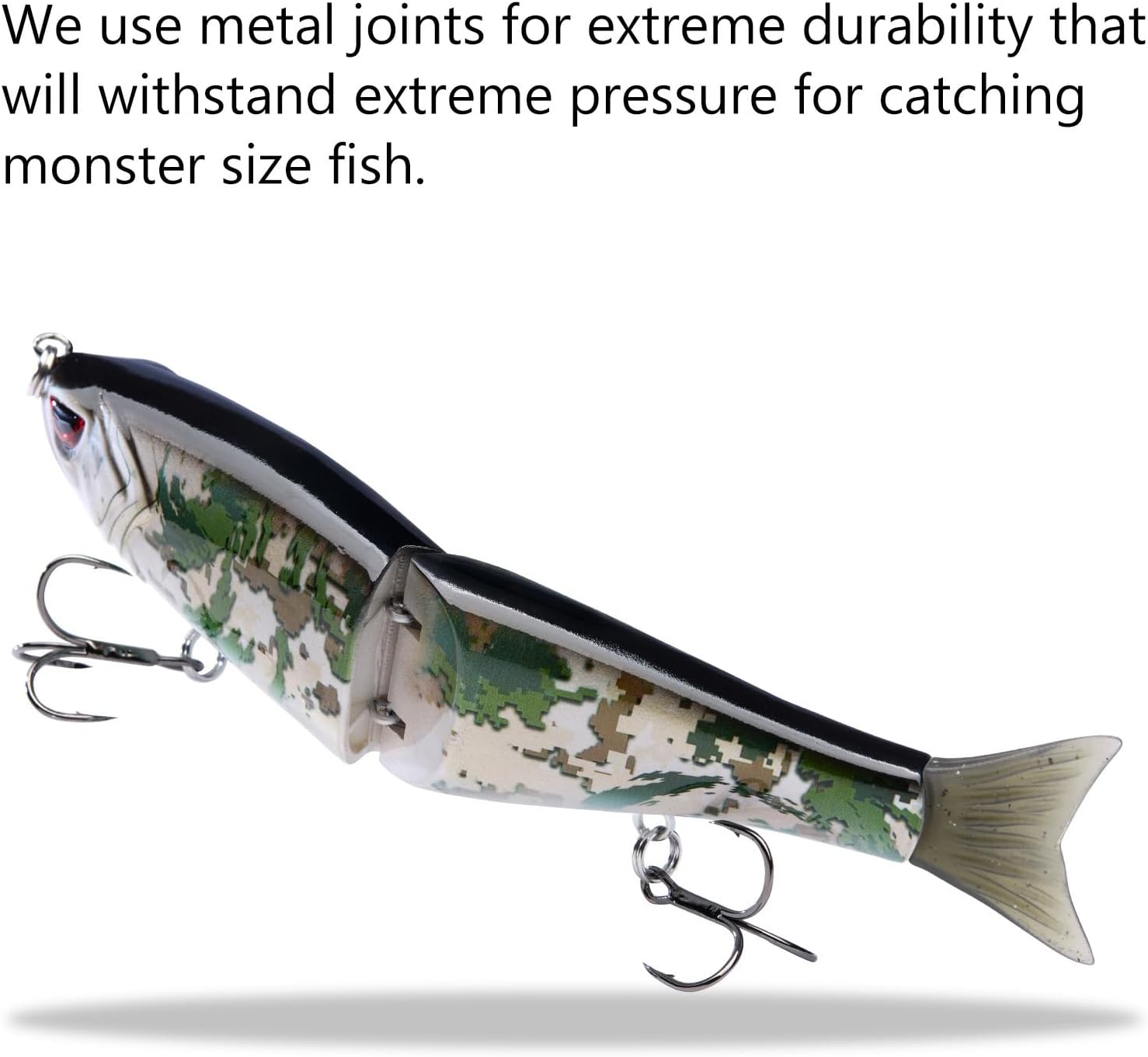 Bassdash SwimShad Glide Baits Jointed
