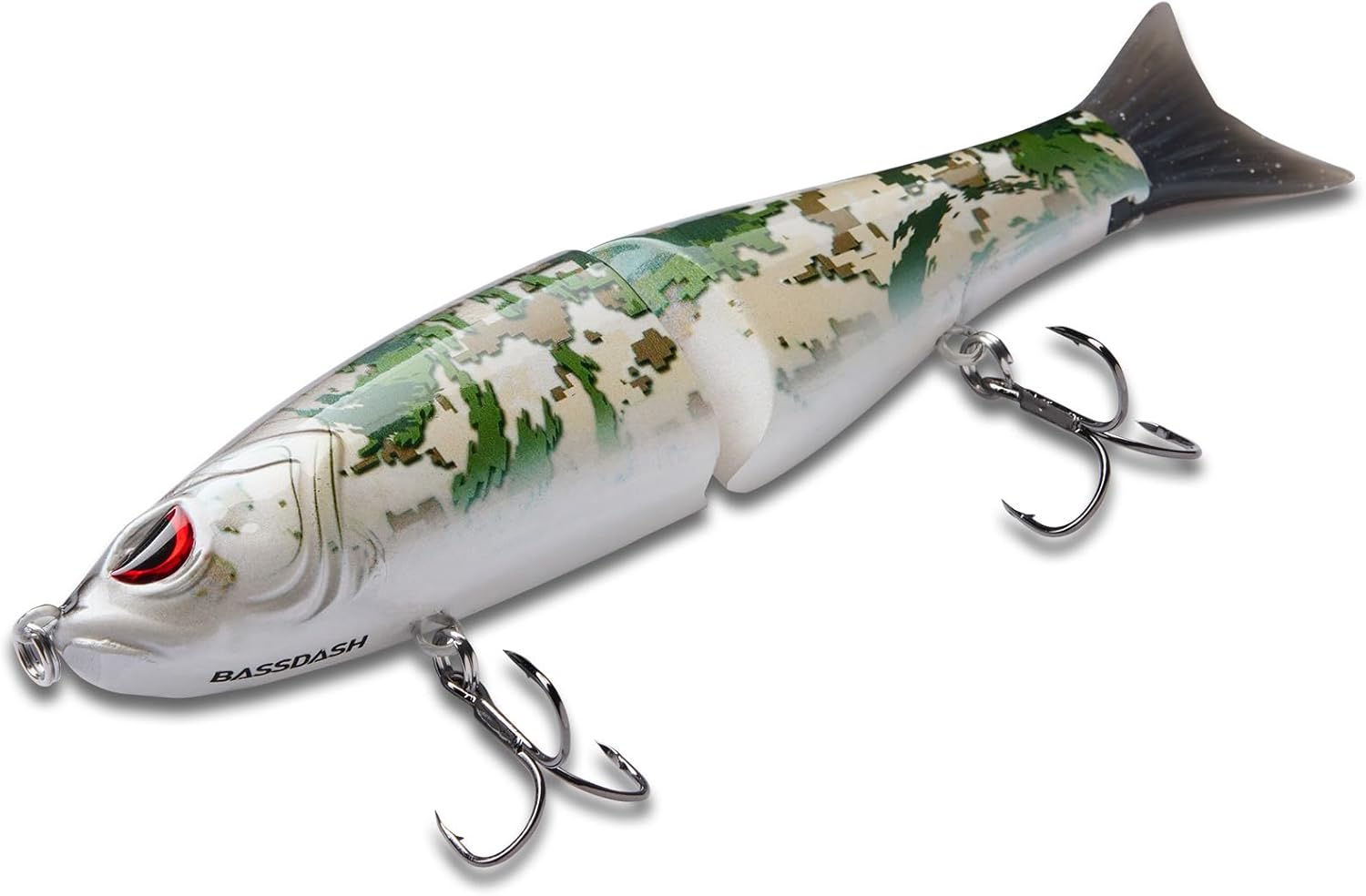 Bassdash SwimShad Glide Baits Jointed