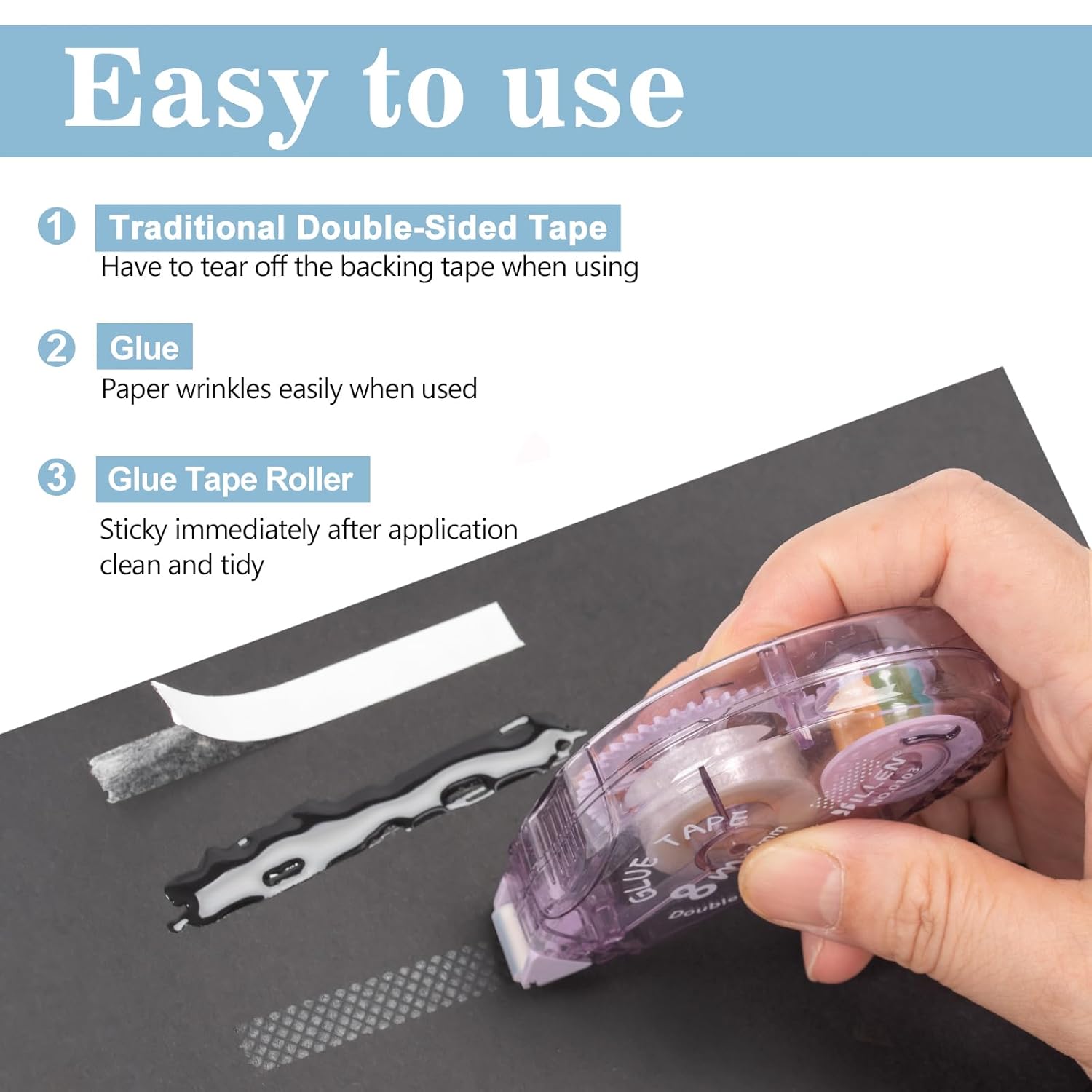 4 Pack Double Sided Tape