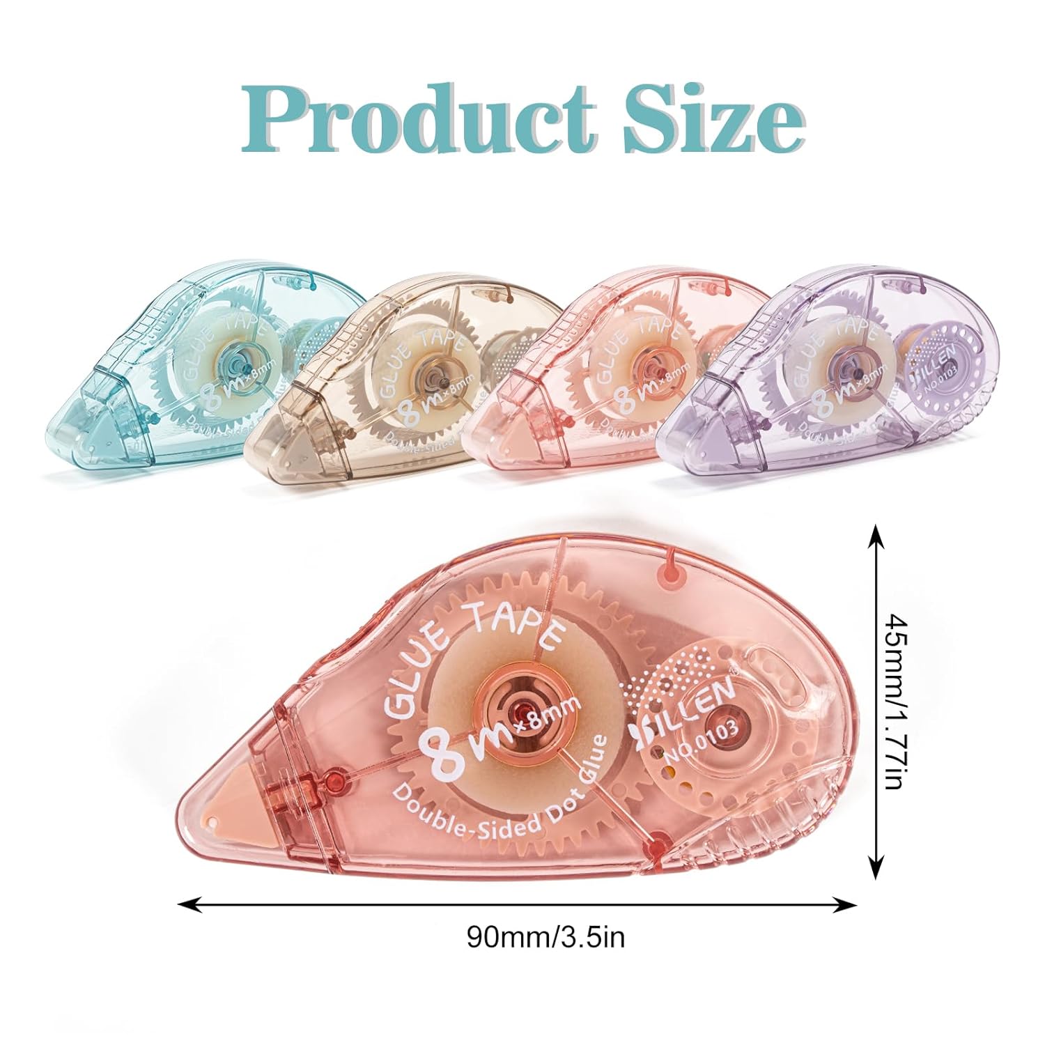 4 Pack Double Sided Tape