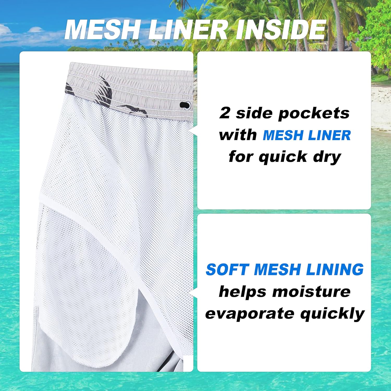 FT FENTENG Mens Swim Trunks